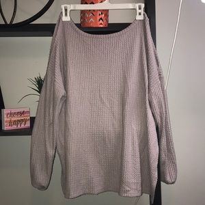 American Eagle Open Shoulder Sweater